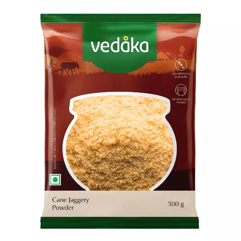 Vedaka Cane Jaggery Powder,500g-Main image
