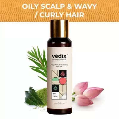Vedix Praya Root Stimulating Hair Oil,100ml-Main image