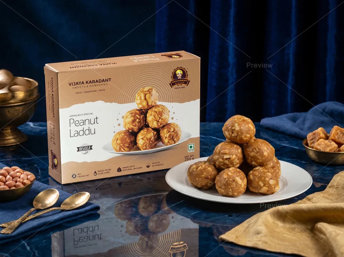 Vijaya Karadant Peanut Laddu-Main image