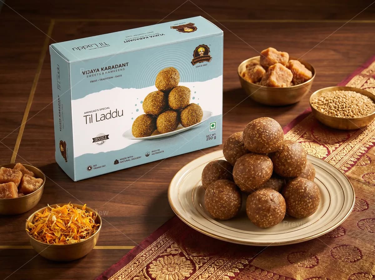 Vijaya Karadant Til Laddu-Main image