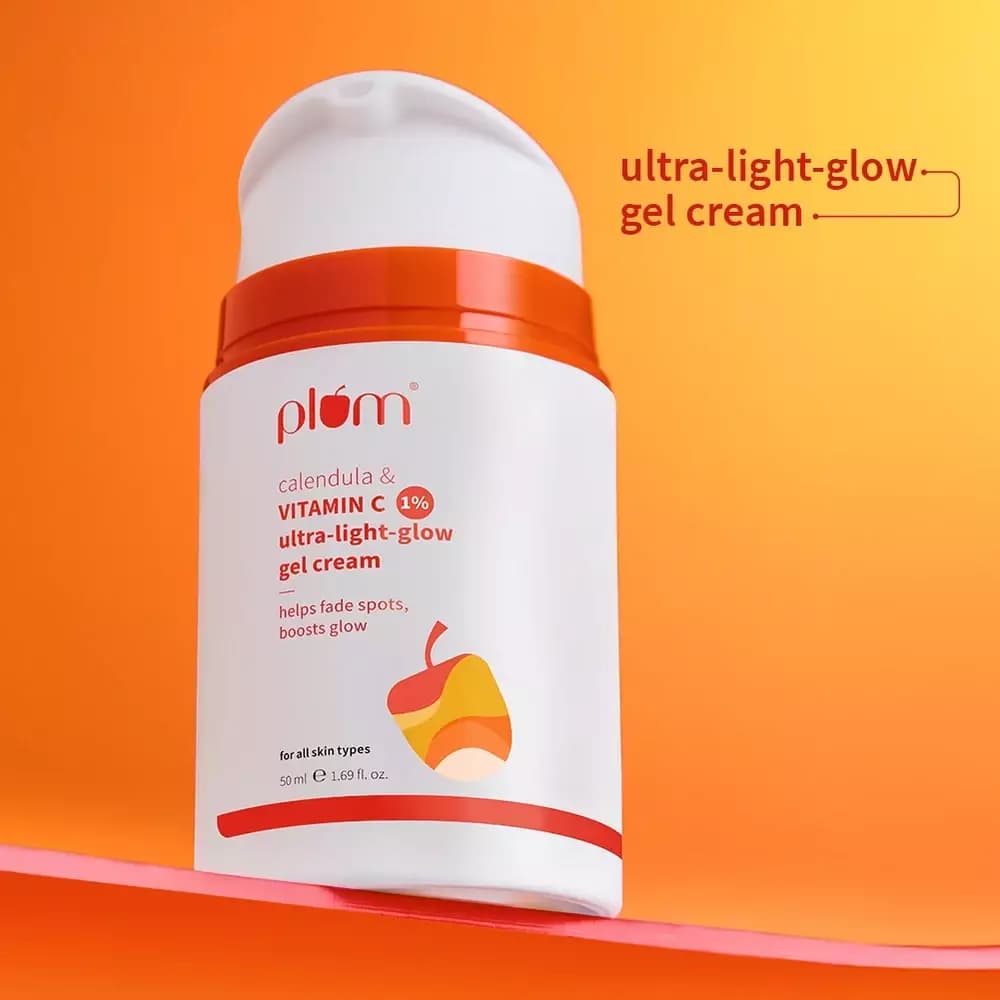 Vitamin C Ultra-Light-Glow Boosting Gel Cream For Glowing Skin-Main Image