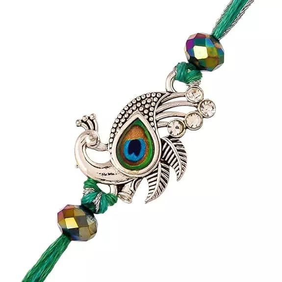 Voylla Lord Krishna Motifs Divine Thread Rakhi,200g-Main image