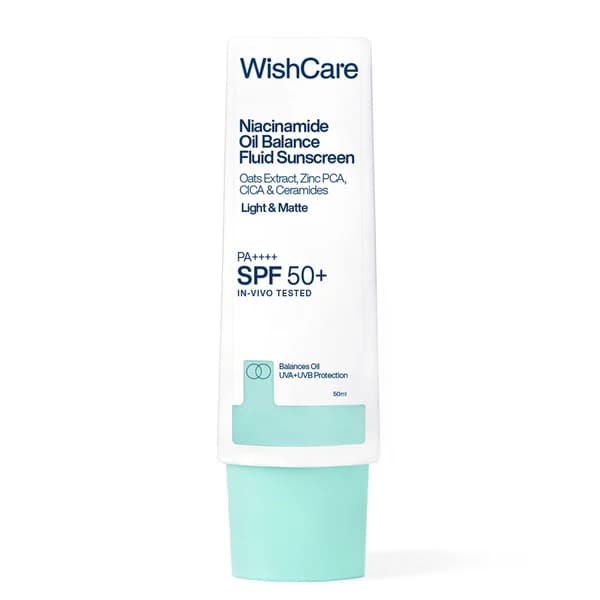 WishCare Niacinamide Oil Balance Fluid Sunscreen SPF50 PA++++,50g-Main image