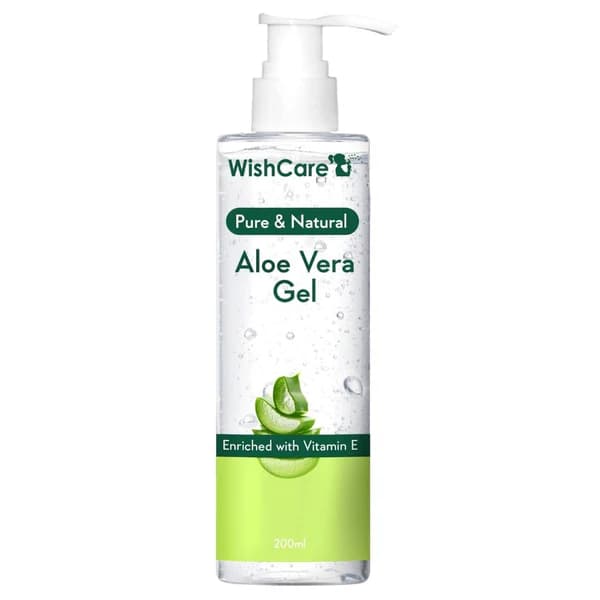 WishCare Pure Aloe Vera Gel with Vitamin E,200g-Main image