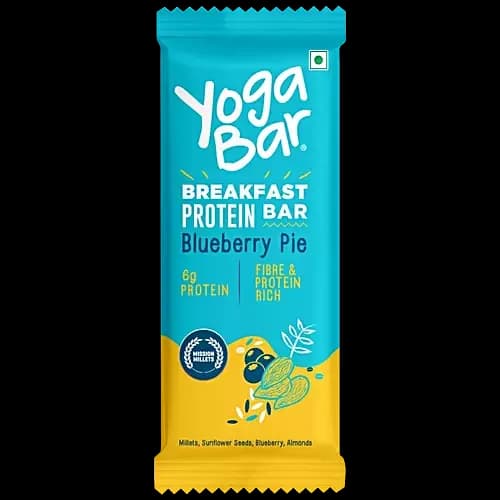 Yoga Bar Blueberry Pie Breakfast Protein Bar,45g-Main image