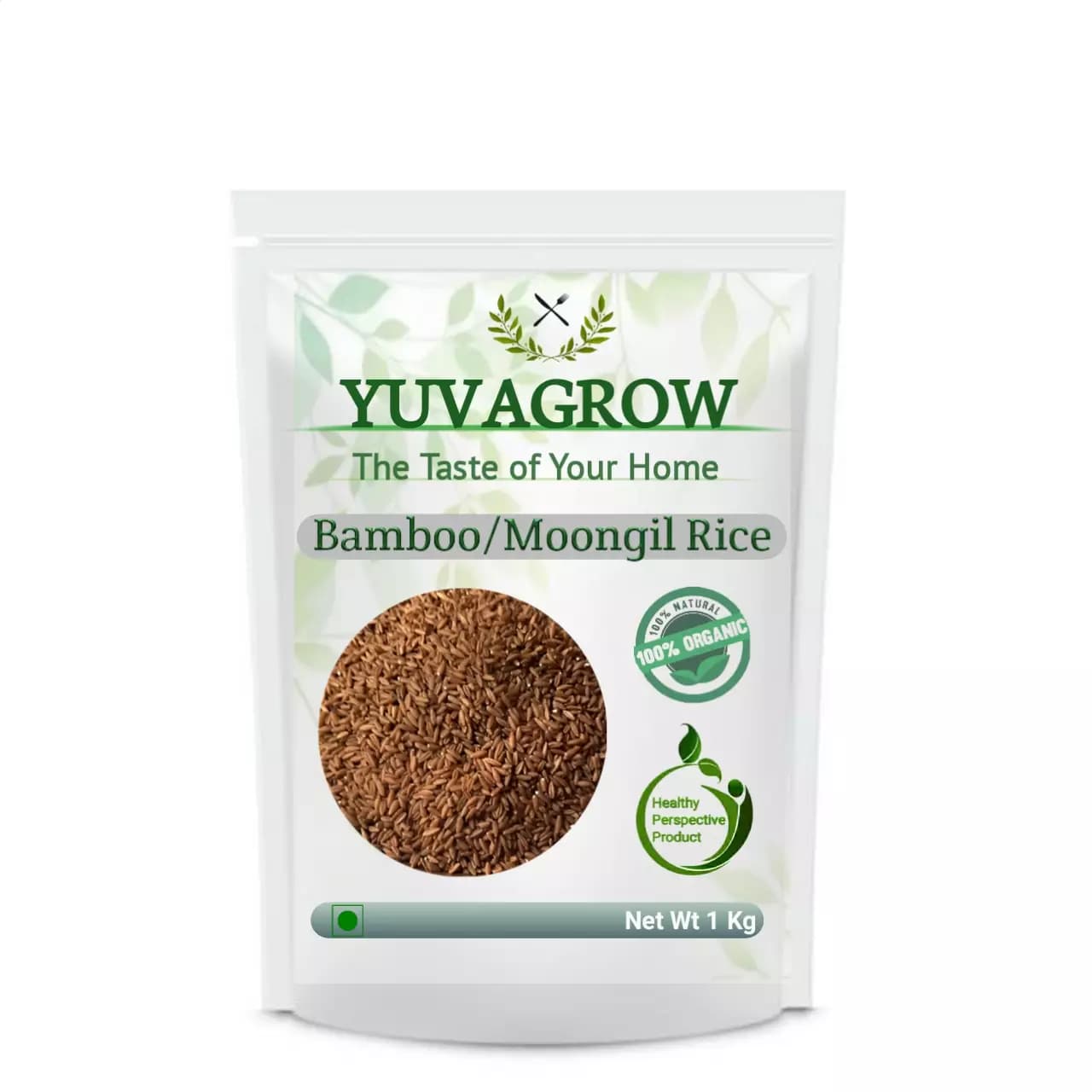 Yuvagrow Bamboo-Moongil Rice, 1Kg-Main image