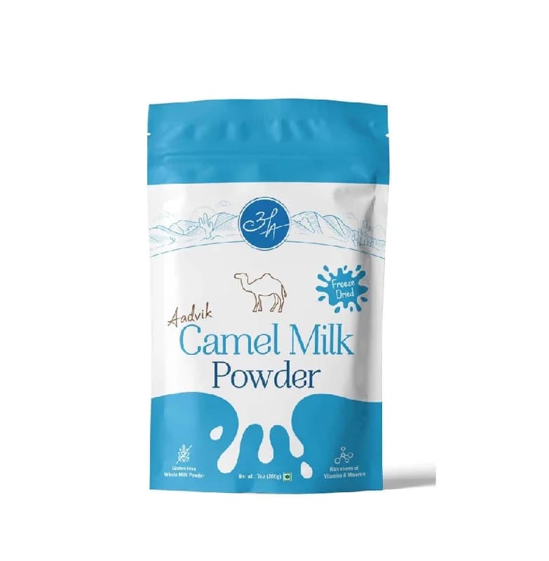 Aadvik Camel Milk Powder Freeze Dried 200 g packet