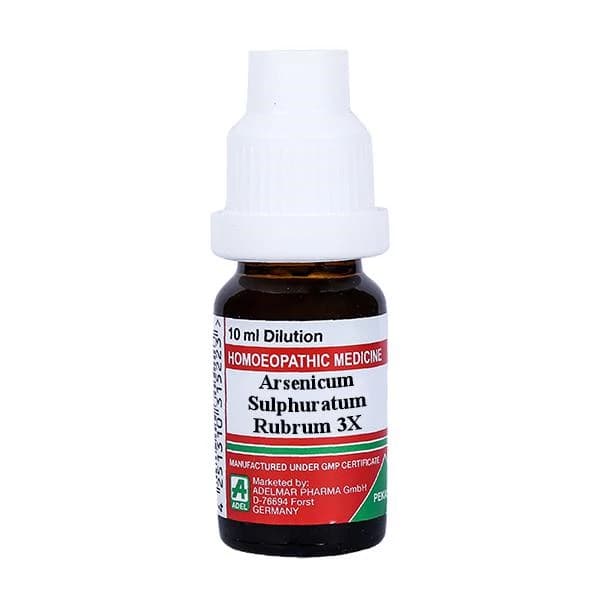 Adel Ars Sulph Rub Dilution 3X Bottle
