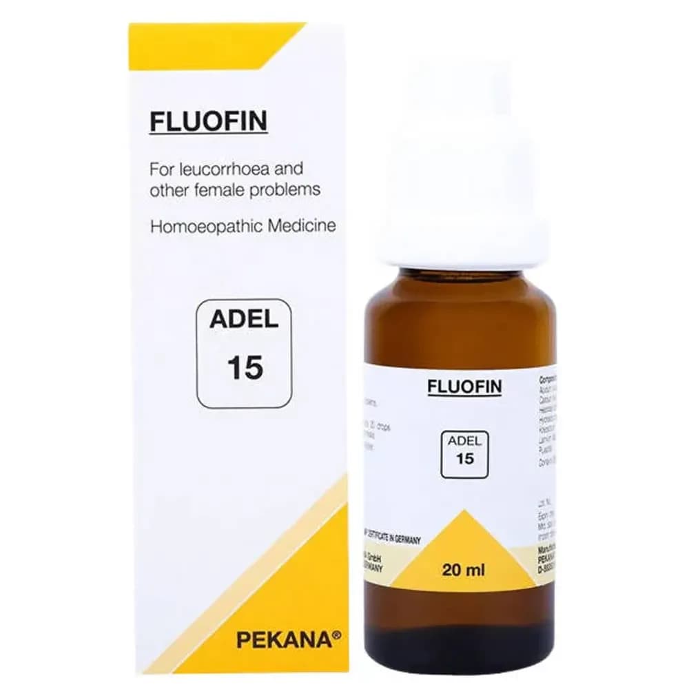 Adel Homeopathy 15 Fluofin Drop 20 ml Main Image