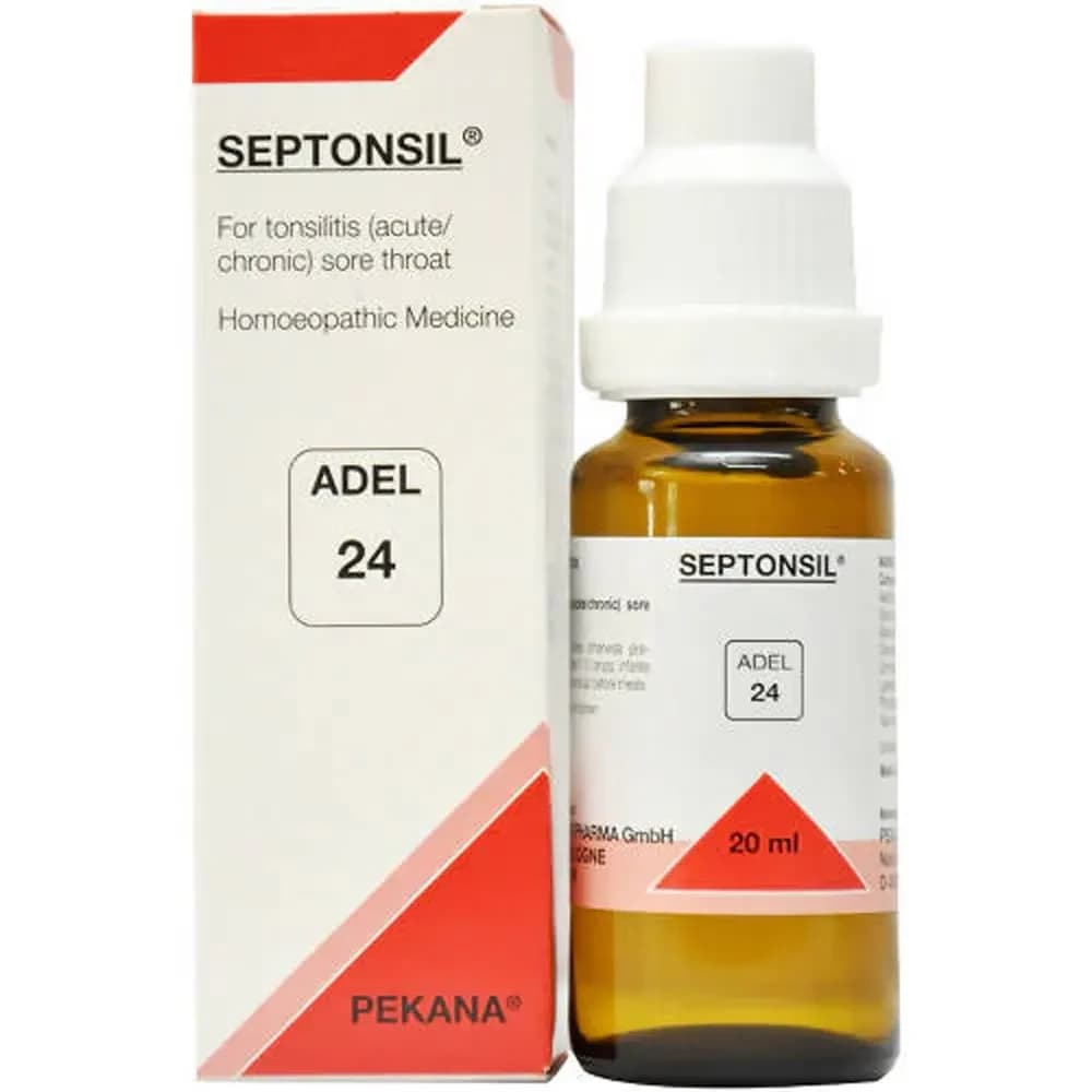 Adel Homeopathy 24 Septonsil Drop 20 ml Main Image