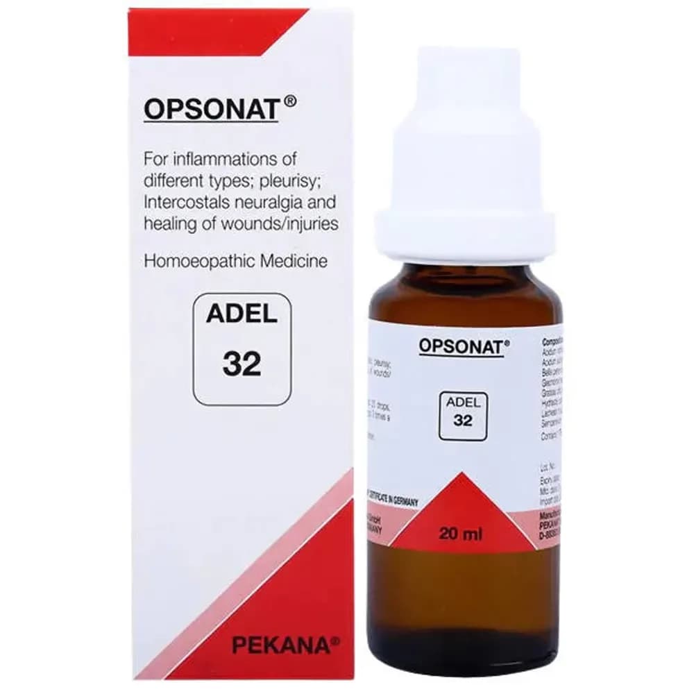 Adel Homeopathy 32 Opsonat Drop 20 ml Main Image