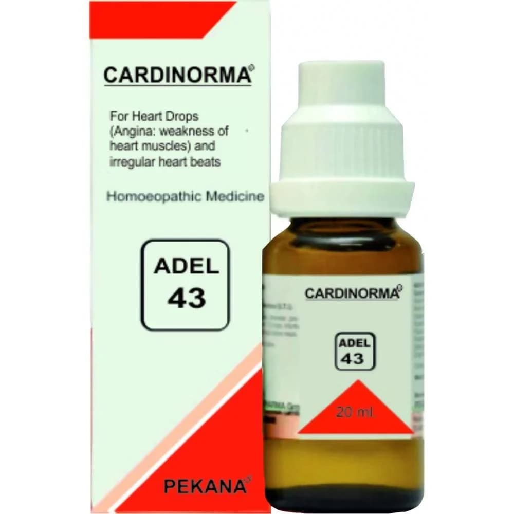 Adel Homeopathy 43 Cardinorma Drop 20 ml Main Image