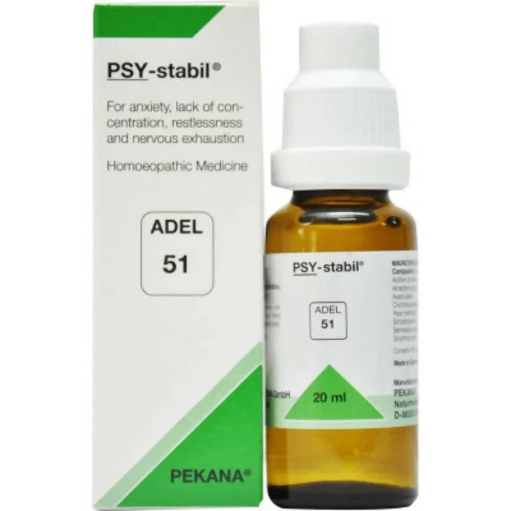 Adel Homeopathy 51 Psy-Stabil Drop 20 ml Main Image