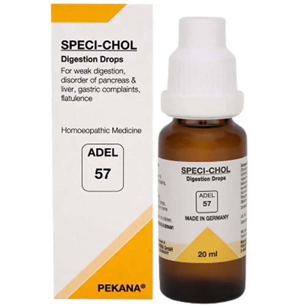Adel Homeopathy 57 Speci-Chol Digestion Drop 20 ml Main Image