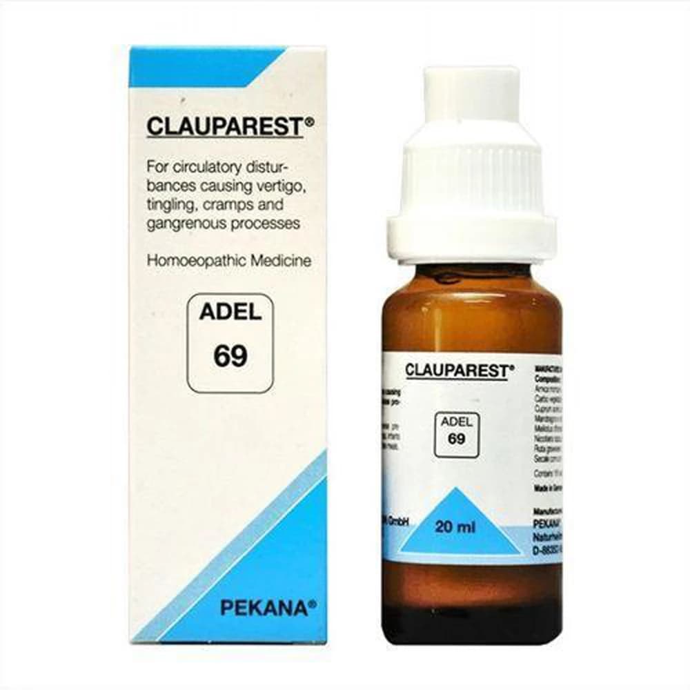 Adel Homeopathy 69 Clauparest Drop 20 ml Main Image