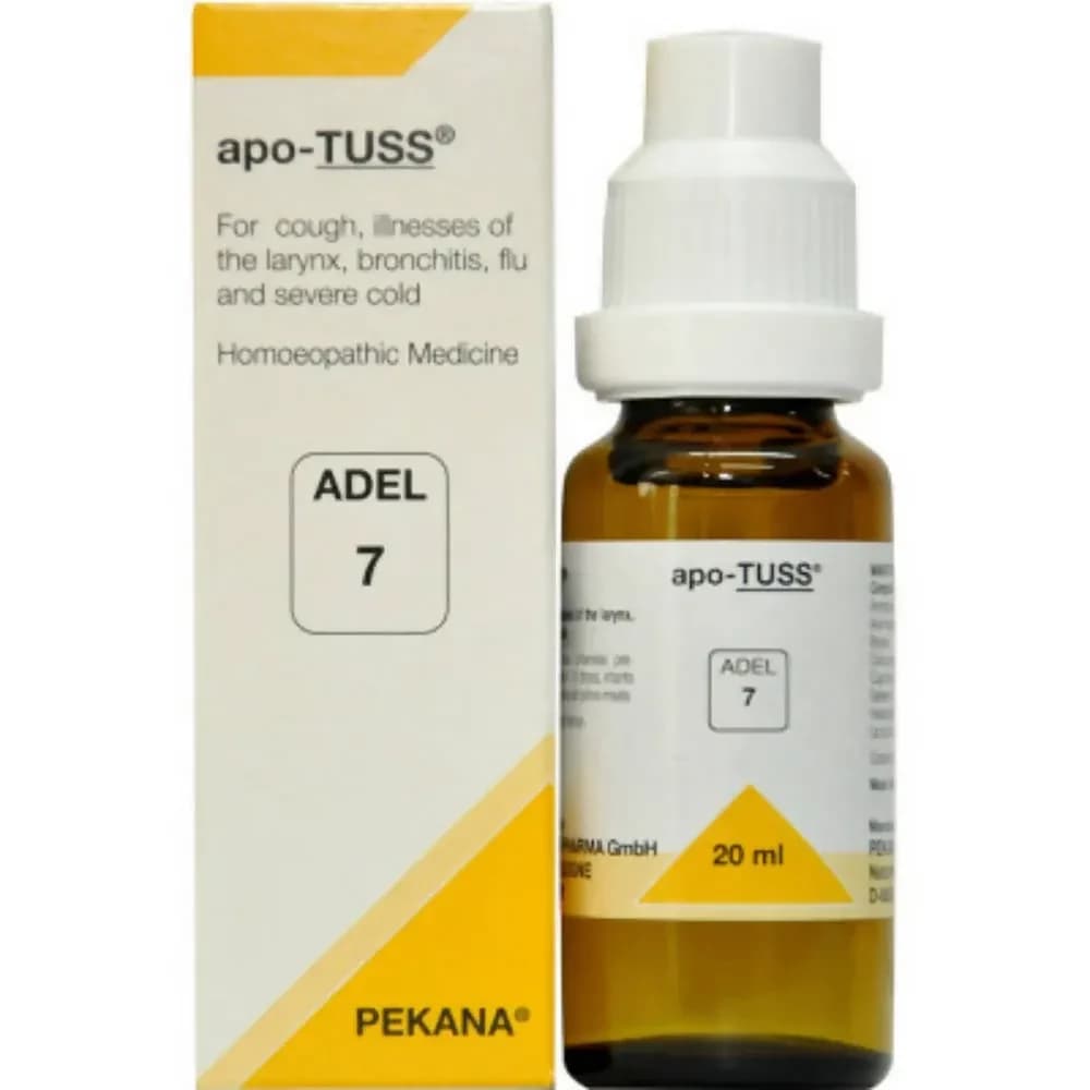 Adel Homeopathy 7 Apo-Tuss Drop 20 ml Main Image