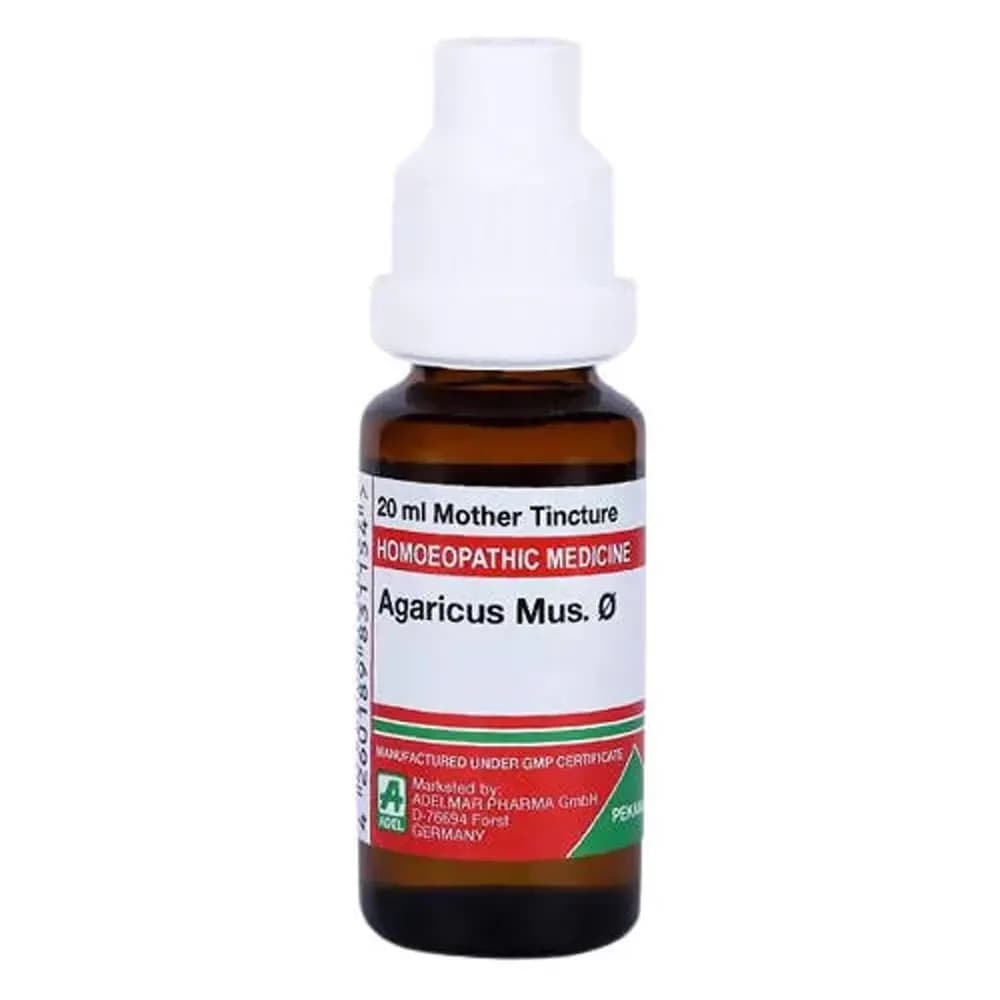 Adel Agaricus Mus Mother Tincture Q 20 ml Bottle