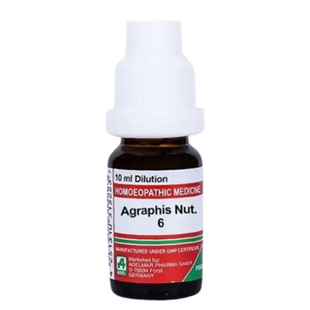 Adel Agraphis Nut Dilution 6 CH Bottle