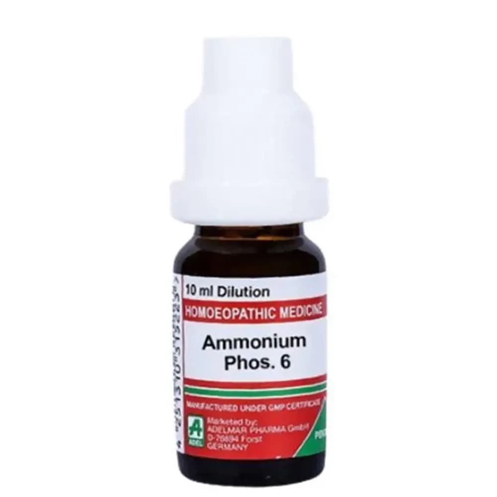 Adel Ammonium Phos Dilution 6 CH Bottle