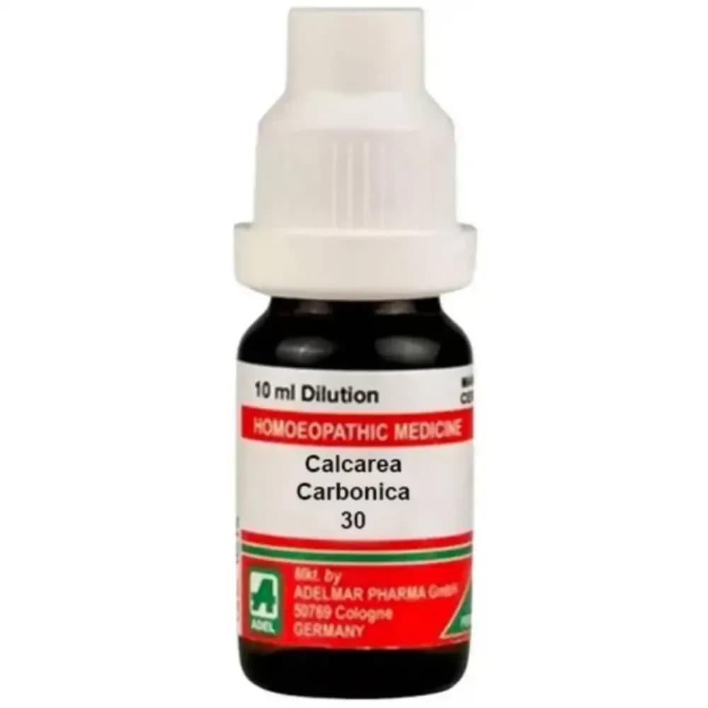 Adel Homeopathy Calcarea Carbonica Dilution 30 CH Bottle