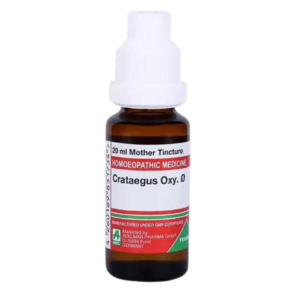 Adel Crataegus Oxy Mother Tincture Q 20 ml Bottle