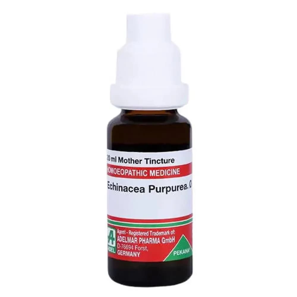 Adel Echinacea Purpurea Mother Tincture Q 20 ml Bottle