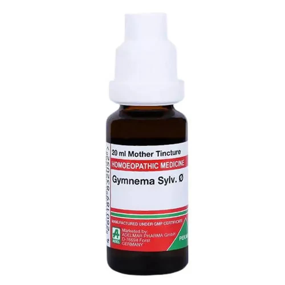 Adel Homeopathy Gymnema Sylv Mother Tincture Q 20 ml Bottle