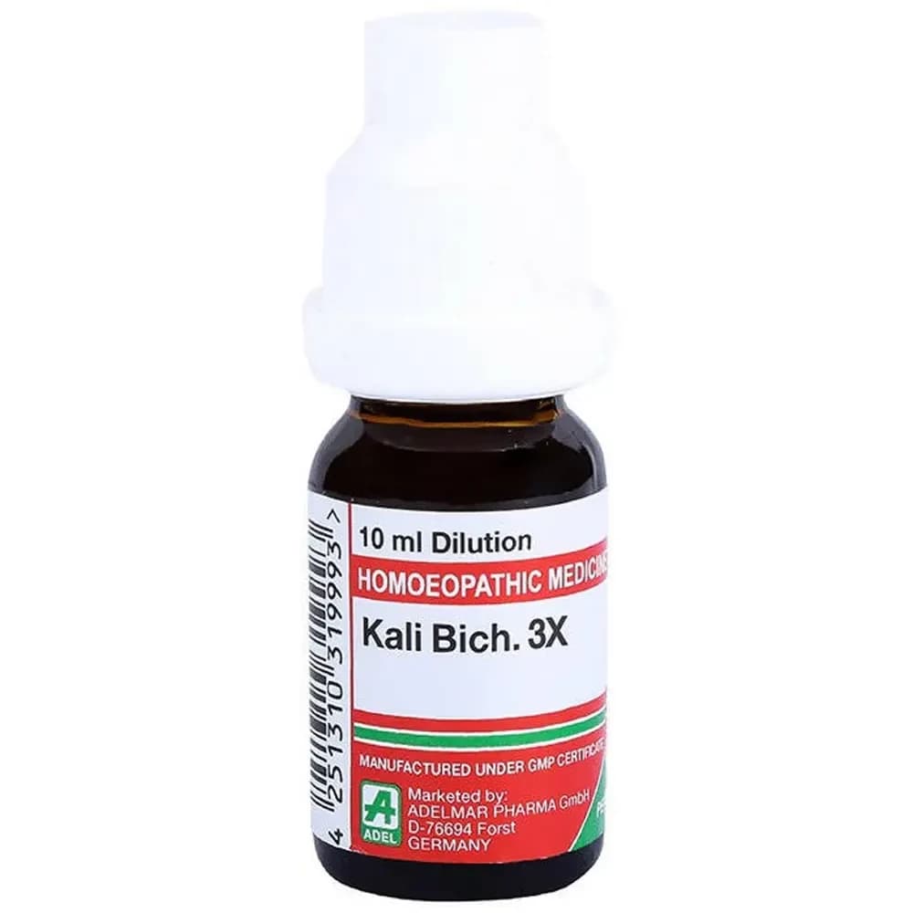 Adel Kali Bich. Dilution 3X Bottle