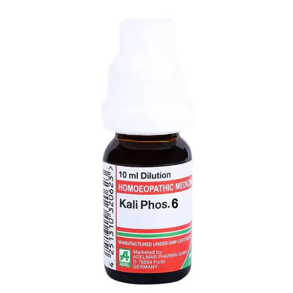 Adel Kali Phos Dilution 6 CH Bottle