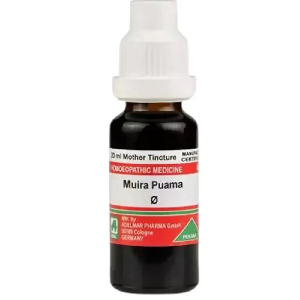 Adel Muira Puama Mother Tincture Q 20 ml Bottle