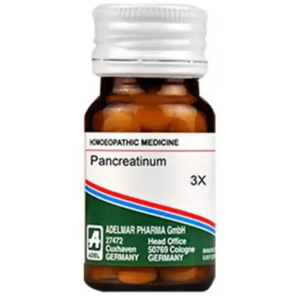 Adel Homeopathy Pancreatinum Trituration Tablet 3X 20 g Main Image