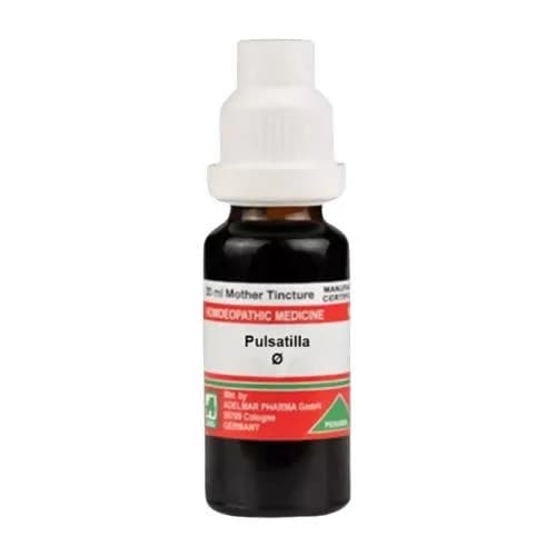 Adel Homeopathy Pulsatilla Mother Tincture Q 20 ml Bottle