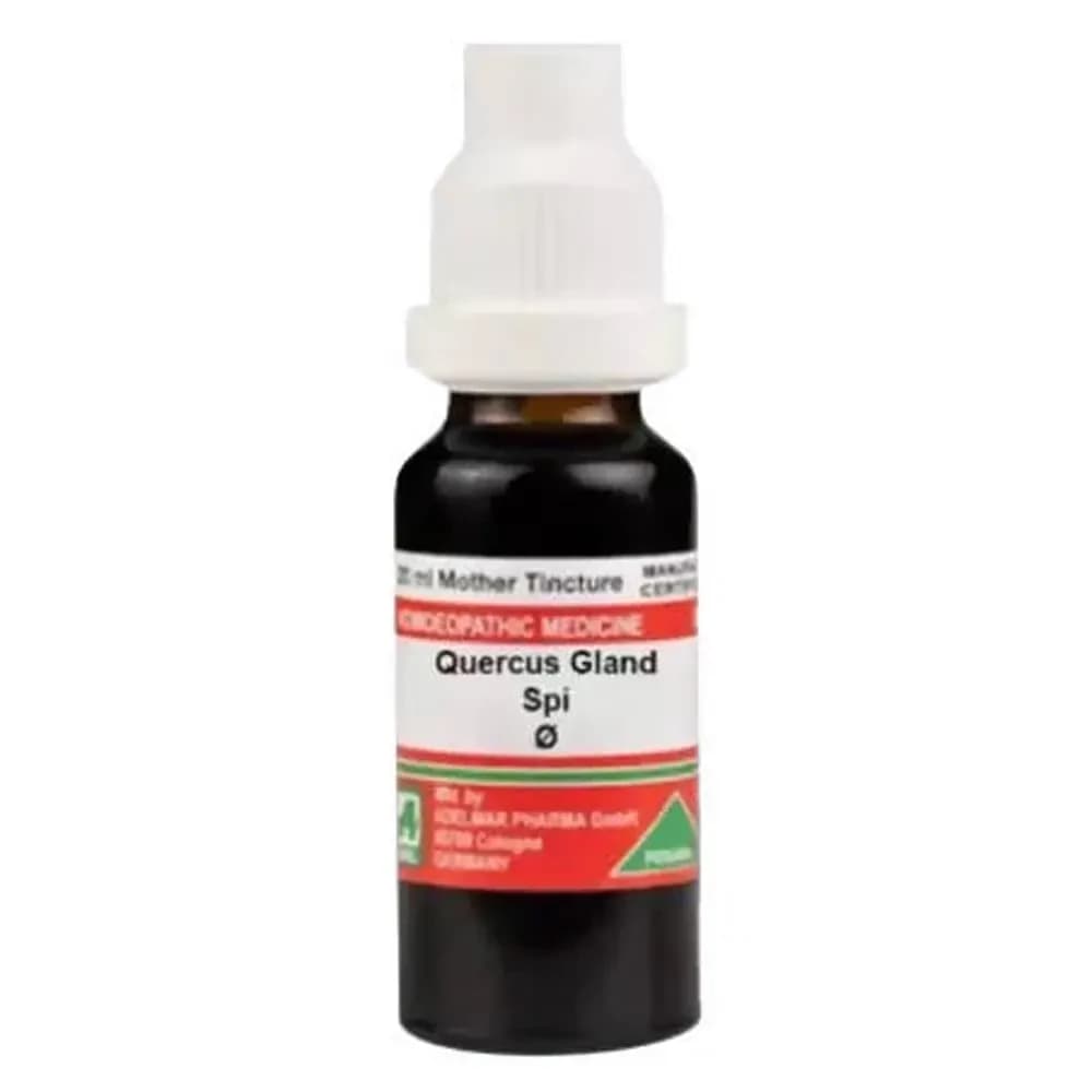 Adel Homeopathy Quercus Gland Spi Mother Tincture Q 20 ml Bottle