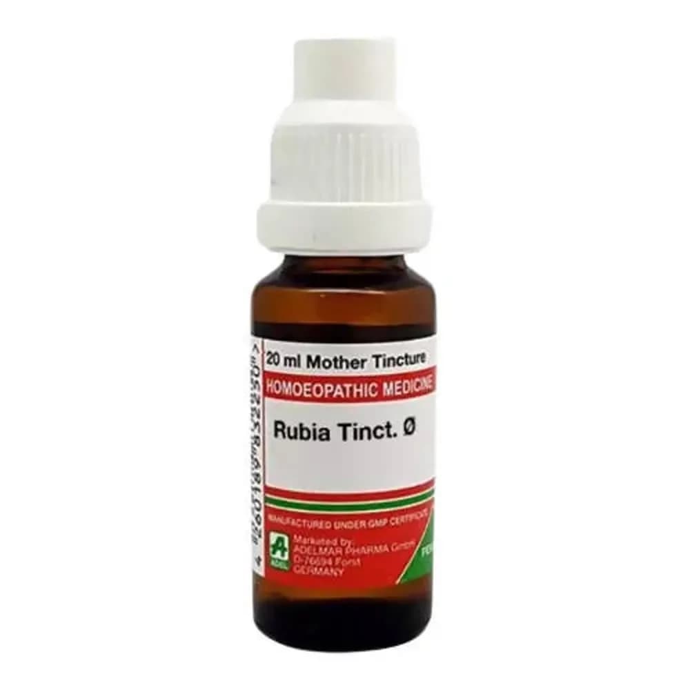 Adel Rubia Tinct Mother Tincture Q 20 ml Bottle