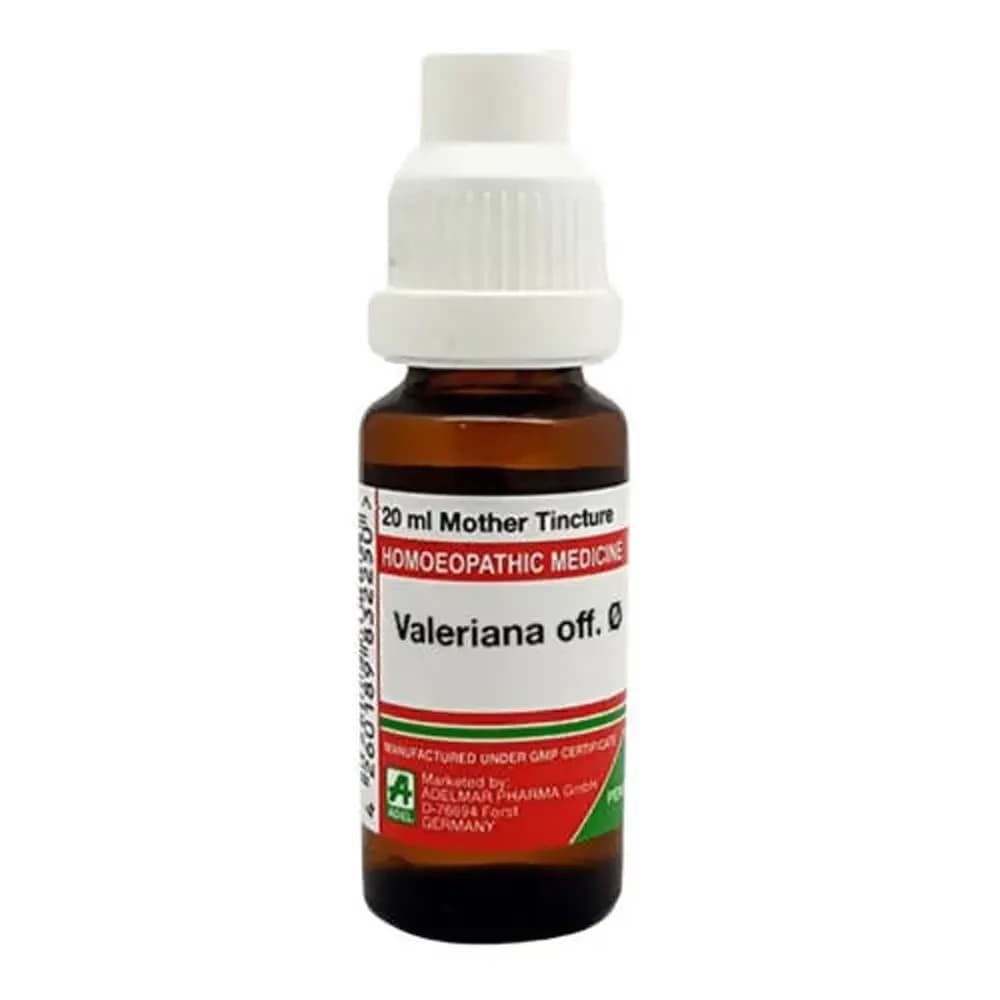Adel Valeriana Off Mother Tincture Q 20 ml Bottle
