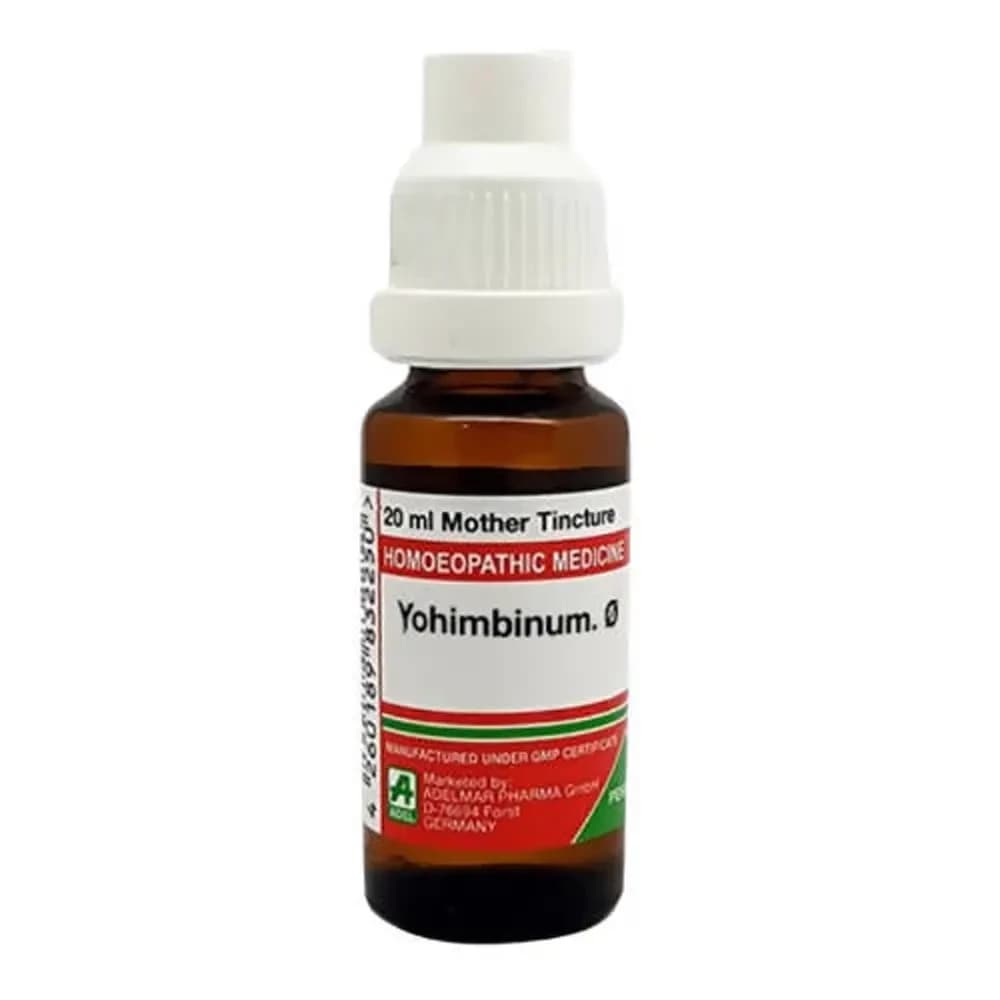 Adel Yohimbinum Mother Tincture Q 20 ml Bottle