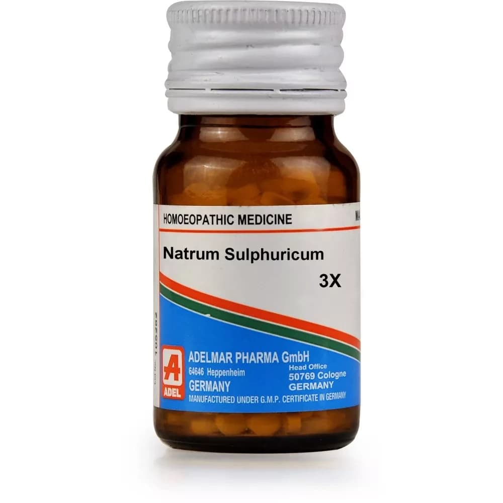 Adel Natrum Sulphuricum Biochemic Tablet 3X Main Image