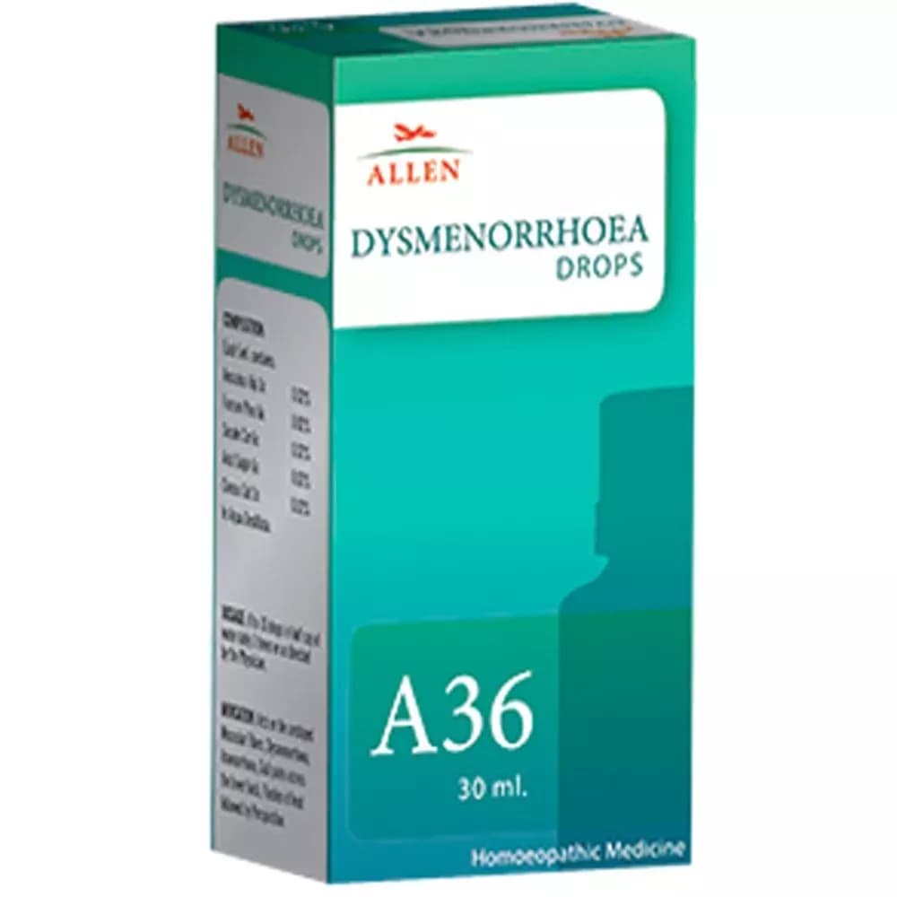 Allen A36 Dysmenorrhoea Drop 30 ml Main Image