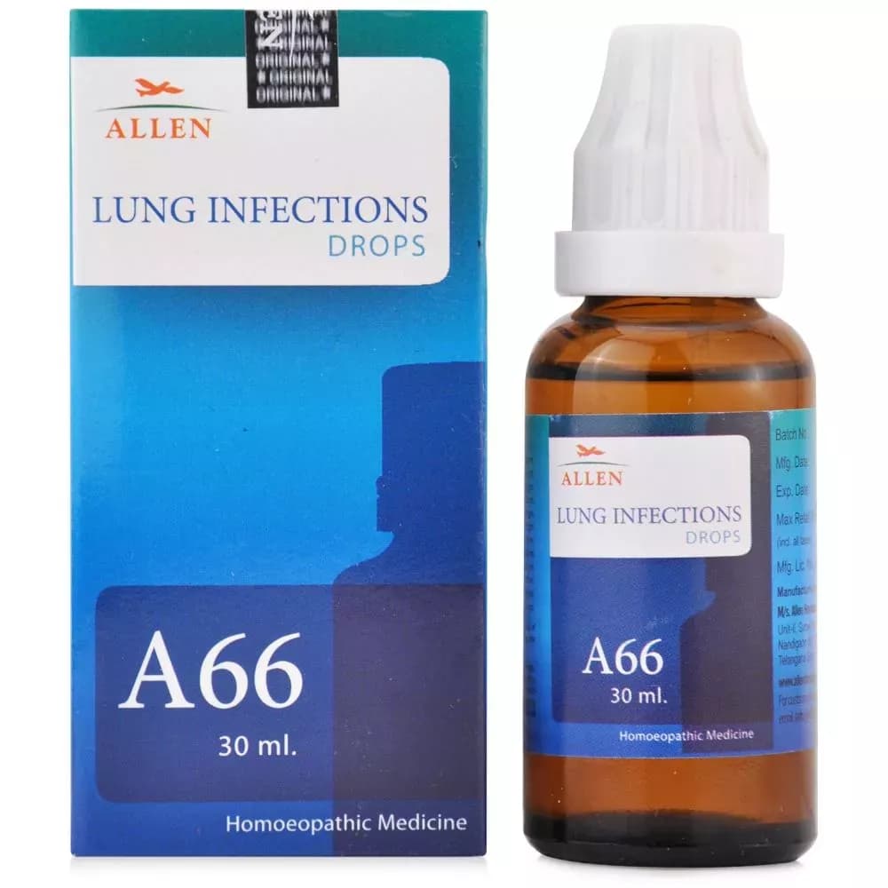 Allen A66 Lung Infections Drop 30 ml Main Image