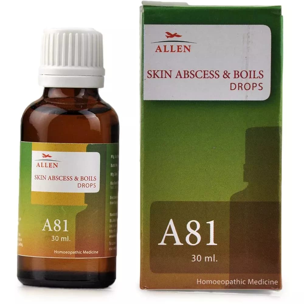 Allen A81 Skin Abscess And Boils Drop 30 ml Main Image