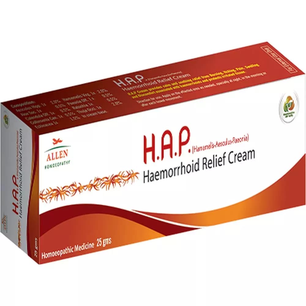 Allen H.A.P Haemorrhoid Relief Cream 25 g Main Image