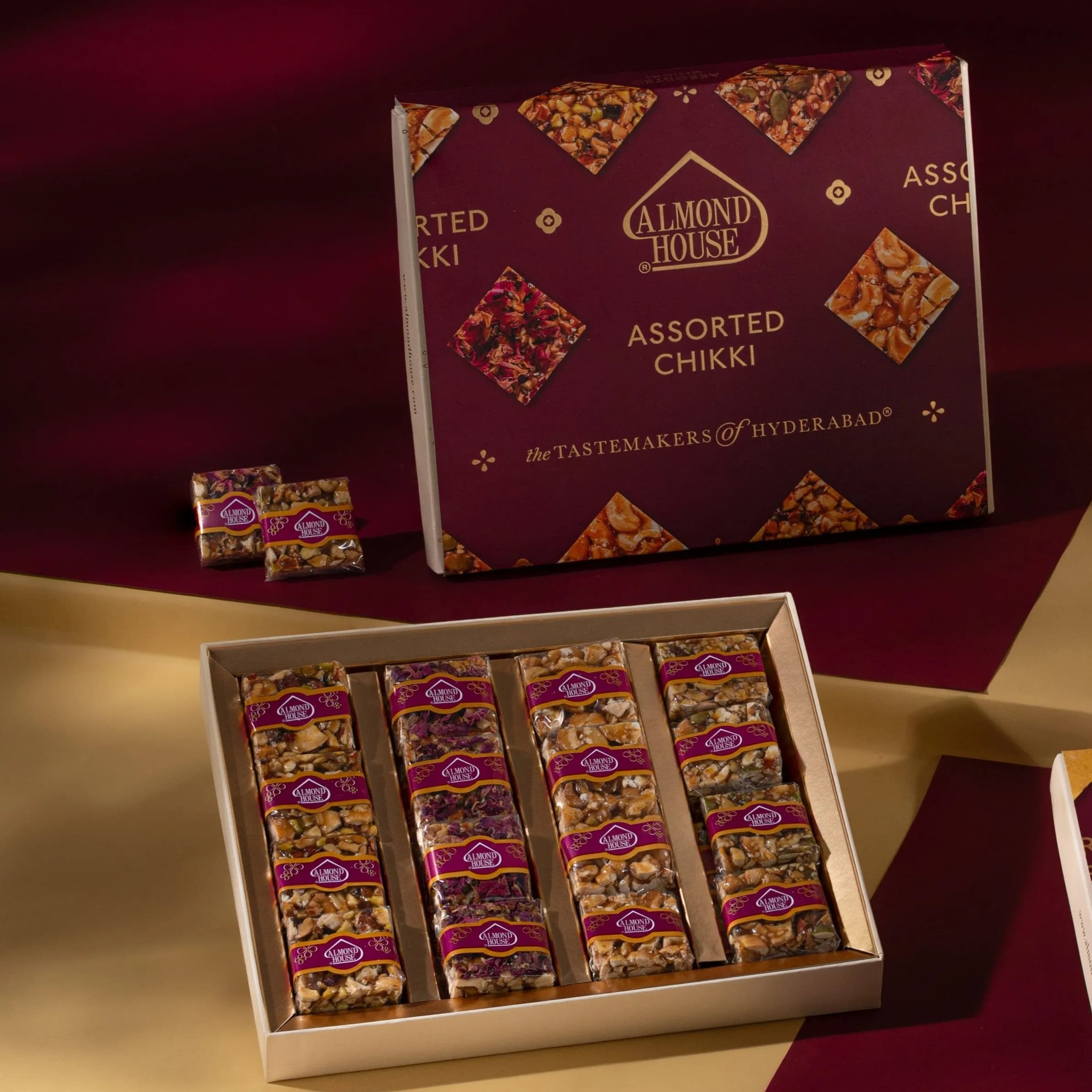 Almond House Assorted Chikki — 500 g