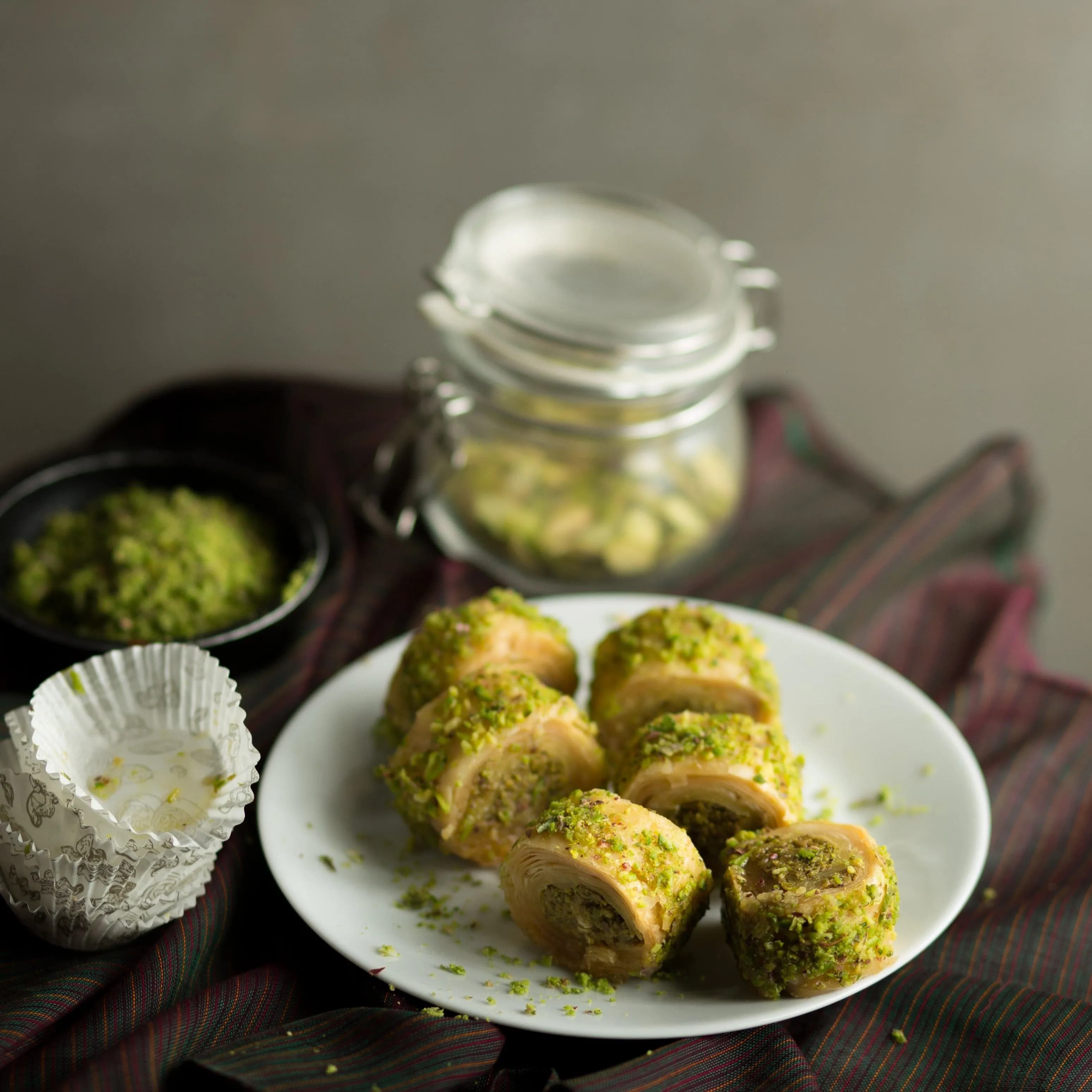 Almond House Flaky Turkish Pistachio Roll — 250 g