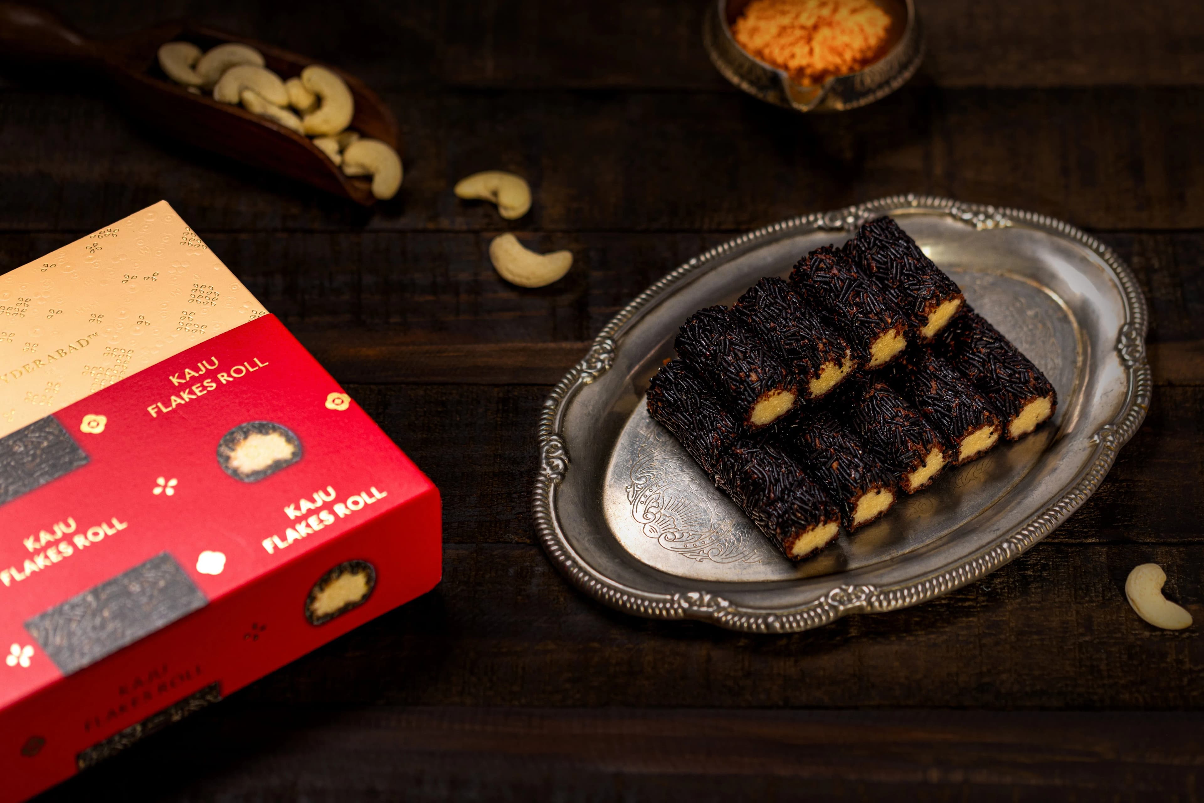 Almond House Kaju Flakes Roll (MAP) — 175 g