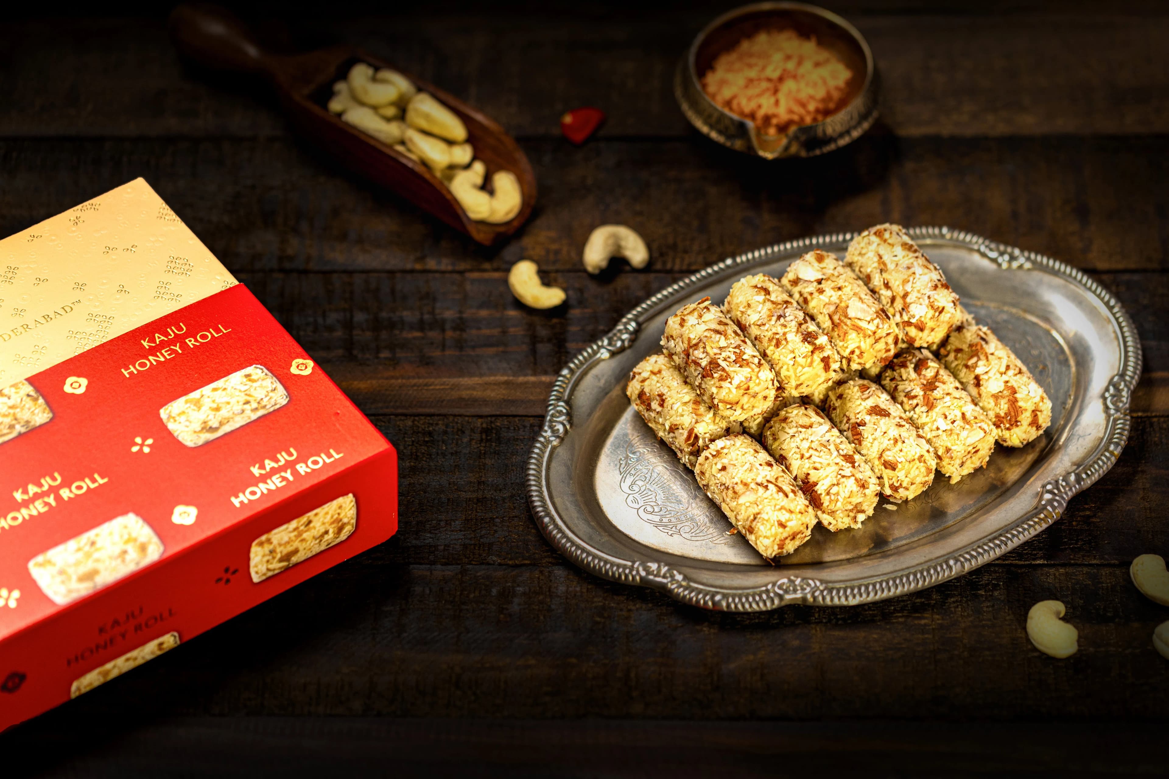 Almond House Kaju Honey Roll (MAP) — 150 g