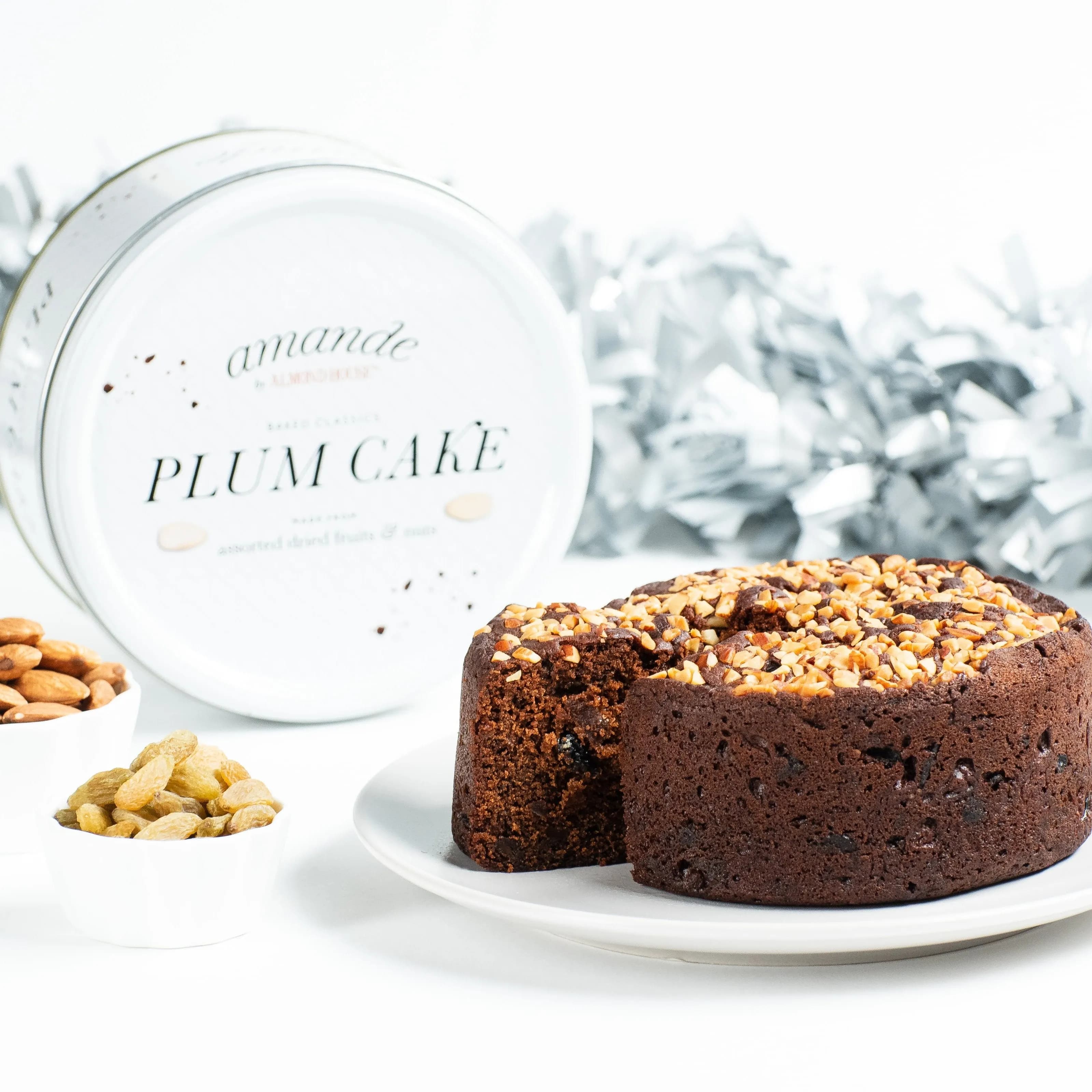 Almond House Plum Cake — 400 g