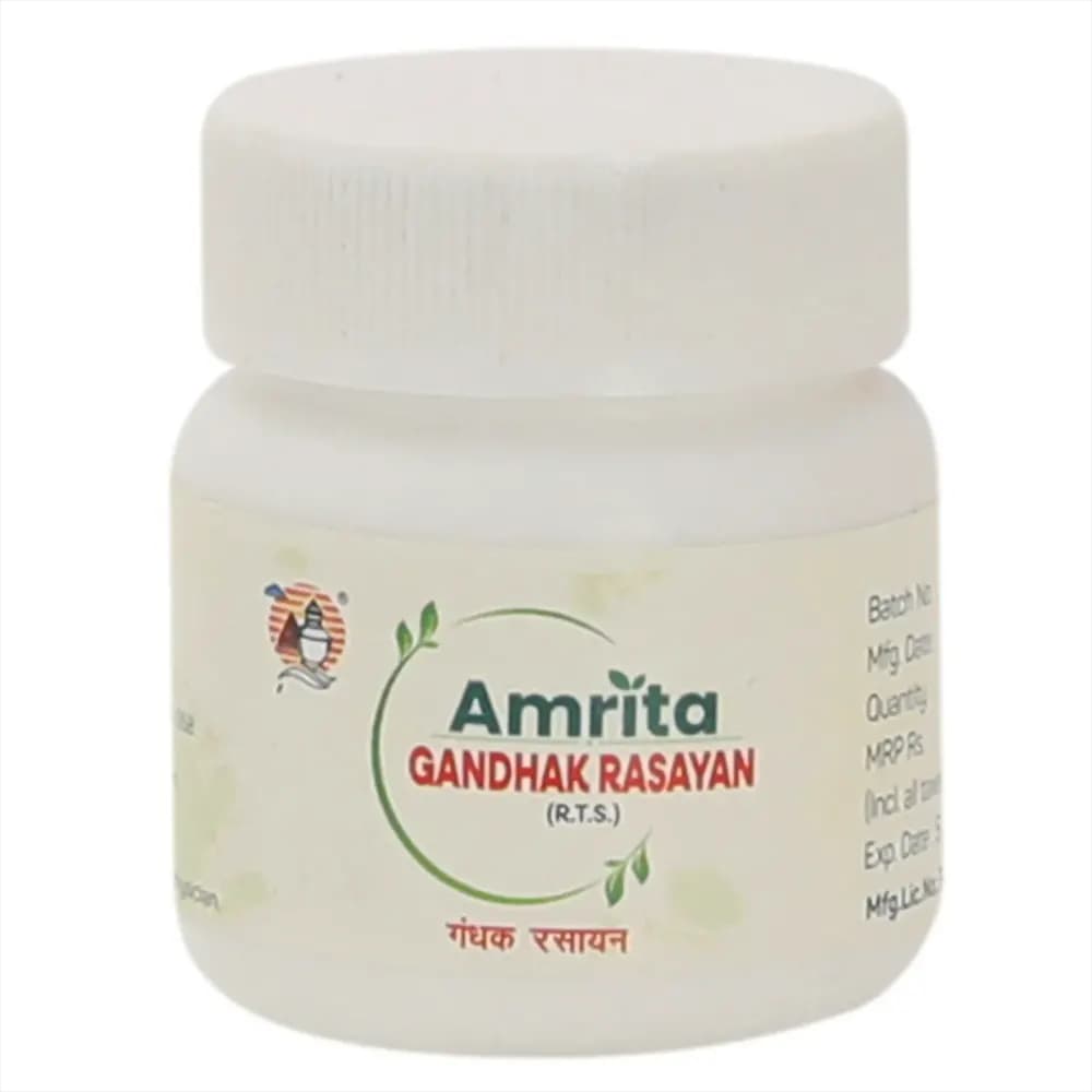 Amrita Gandhak Rasayan 60 Tablets Main Image