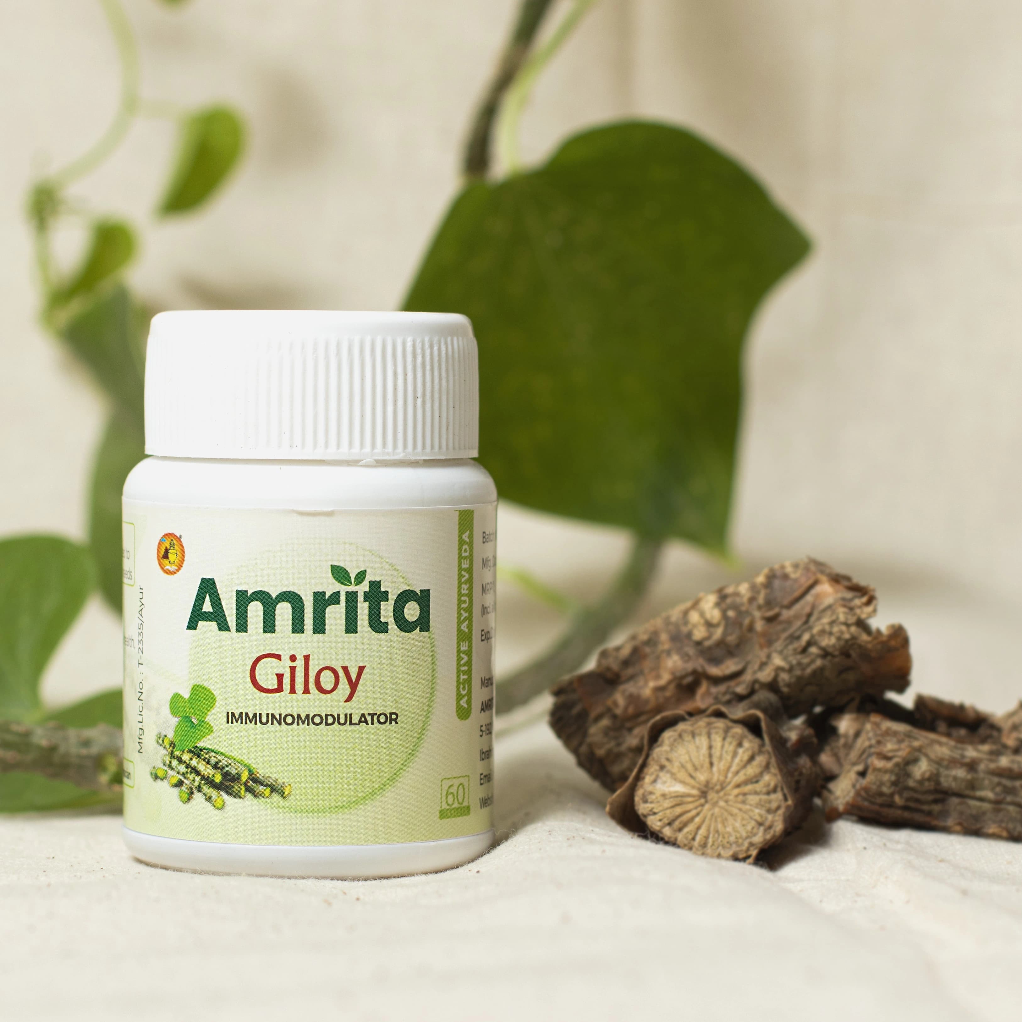 Amrita giloy ghanvati 60 tablets shopindianproductsa