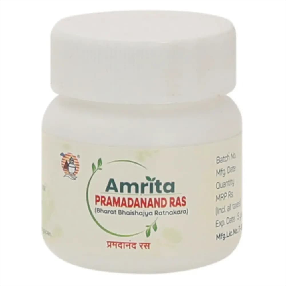 Amrita Pramadanand Ras 60 Tablets Main Image