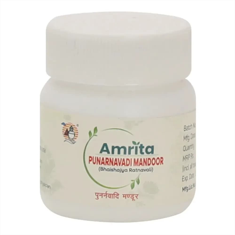 Amrita Punarnavadi Mandoor Tablets 60 Main Image